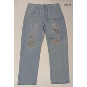 Unbranded (XL) Comfort Fit Dress Casual Women's Light Denim Jeans/Pants